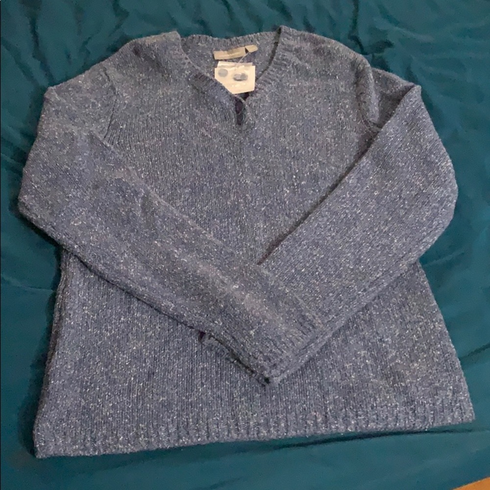 NWT blue sweater